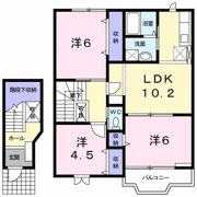ベルタキヤマの間取り画像