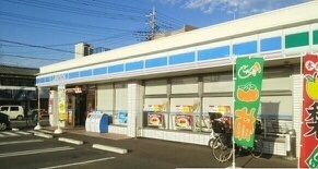 近くのローソン甲府池田通り店まで550m（徒歩7分）