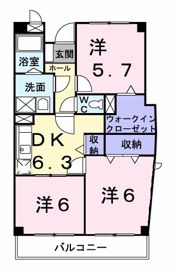 ソレイユ神田の間取り画像