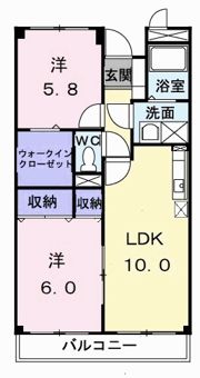 ソレイユ神田の間取り画像