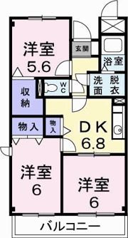 ソレイユ神田の間取り画像