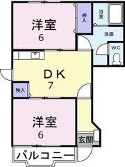 コンフォールメゾンの間取り画像