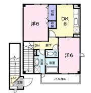エオン21Ⅱの間取り画像