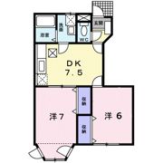 ヴィラ Bの間取り画像