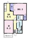 サンアメニティ秋の里Bの間取り画像