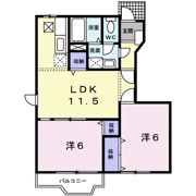 メイプルフォレストⅡの間取り画像
