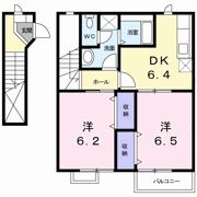 ハイツ友舞Ⅴの間取り画像