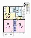 ハイツ友舞Ⅴの間取り画像