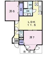 NewリファインドAの間取り画像