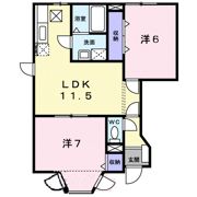 ビイラ・ファインBの間取り画像