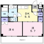 アベニューゆりの木Ⅱの間取り画像