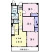 アンソレイエ・ユニティの間取り画像