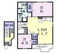 エスポワールの間取り画像