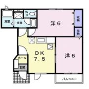 エレガンシャトーAの間取り画像