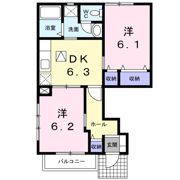 ヴェルレージュの間取り画像