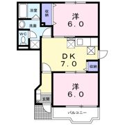 グリーングラスBの間取り画像