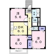 ベルク・ヴィラ A棟の間取り画像