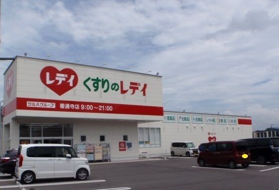 近くのくすりのレディ善通寺店まで350m(徒歩5分)