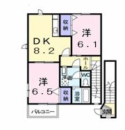 ミレニアJ・K Ⅰの間取り画像