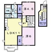 グリーンフェアの間取り画像