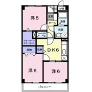 エレガントⅠの間取り画像