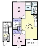 ミレニアムKの間取り画像