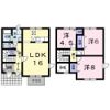 アンソレイエ Cの間取り画像