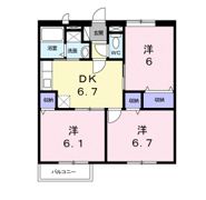 メゾン・サンライズの間取り画像