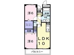 パルシャス東の間取り画像