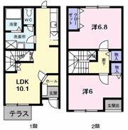 メゾンド・ピュアの間取り画像