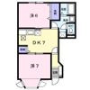 エクセルハイムⅠの間取り画像