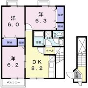 グリーンホームの間取り画像