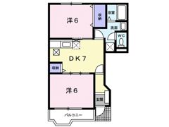ソレイユ梅園の間取り画像