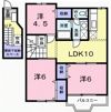 アレグラールⅡの間取り画像
