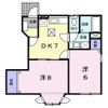 ウエストナウBの間取り画像