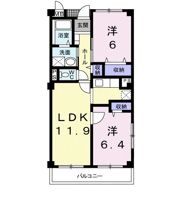 オークフォレスト明和 Ⅰの間取り画像
