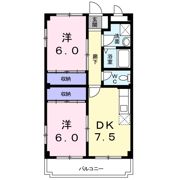 ヒルサイドアベニューの間取り画像