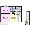 アヴァンガーデンⅤの間取り画像