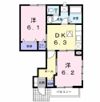 オーブリー大湊の間取り画像