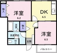 カトリエーム宮本の間取り画像