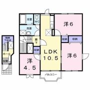 サントル城南の間取り画像