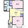 コンフォート東塚B棟の間取り画像
