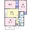 スターライトシティAの間取り画像