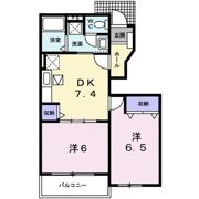 サン・コートBの間取り画像