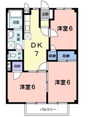 サニーハウスの間取り画像