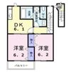ロワイヤルフジガーデンAの間取り画像