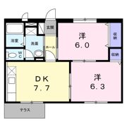 メゾンシャルマンの間取り画像
