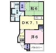 リファインド レジデンス Aの間取り画像
