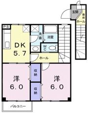 エミネント パルの間取り画像
