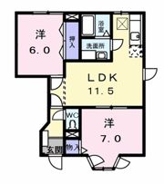 クレストールT．Y．A．の間取り画像